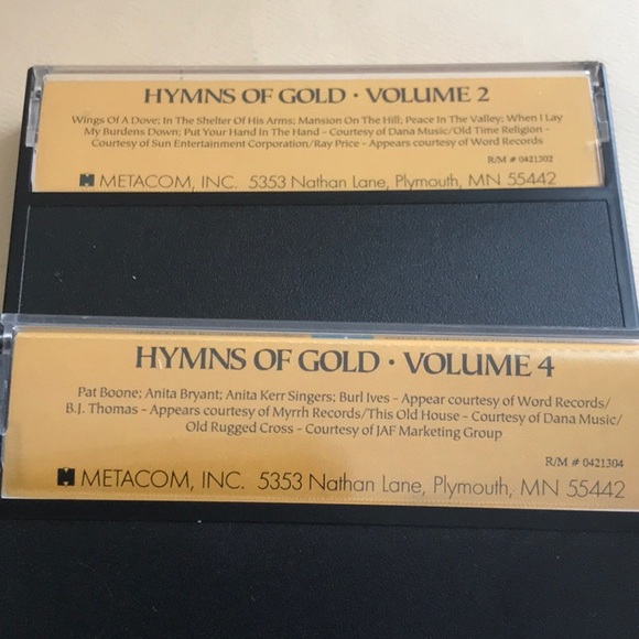 Hymns of Gold 4 cassettes Excellent Condition - Picture 5 of 5